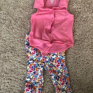 Old Navy jeggings with shirt